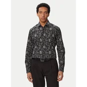 KARL LAGERFELD Srajca 605000 563613 Črna Regular Fit