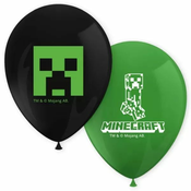 Minecraft: Creeper komplet balonov - 8 kos
