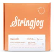 shumee Stringjoy FW1024 FOXWOODS fosforovo bronzové struny na 12-strunovú akustickú gitaru 10-50