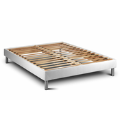 VITALIT Vzmetni boksi z letvami 140x190 cm - Platnena tkanina - Komplet za samogradnjo, (21612033)