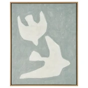 BLODFLÄDER Slika, dve ptice, 40x50 cm