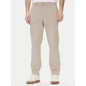 Calvin Klein Jeans Chino hlače LV040EM628 Bež Slim Fit