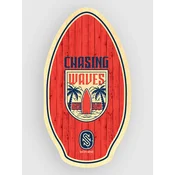 Skim One Wood Chasing Waves 90 X 51 Bodyboard red