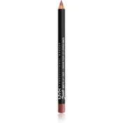 NYX Professional Makeup Suede Matte Lip Liner mat svinčnik za ustnice odtenek Whipped Cavier 1 g