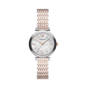 Emporio Armani Analogna ura ARCHELIA zlata / srebrna