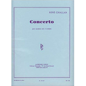 CHALLAN:CONCERTO SAXALTO AND PIANO