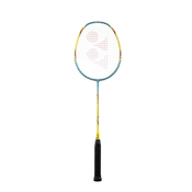 Reket za badminton Yonex Nanoflare E13 - turquoise/yellow