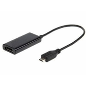 Adapter MHL(M)->HDMI(F)+USB MICRO(BF) (5 PIN)
