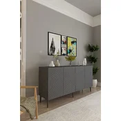 HANAH HOME Komoda Ferro 150 Anthracite