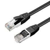 S/FTP CAT6 1.5m črn LSZH