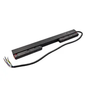 Napajalnik 48V DC 200W 2-fazni 2x100W črne barve za magnetne tirnice SMART TRACK