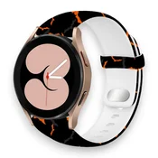 Silikonski pašček Halloween za Samsung Galaxy Watch 5/4 (40/44 mm)/ 3 (41mm)/Active 2 (40/44mm)