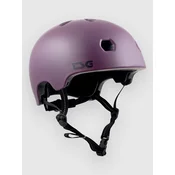 TSG Meta Solid Color Kids Helmet satin grape royale