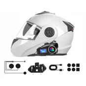 VERKGROUP Aku. LED RGB Q58max bluetooth motoristični radijski interkom LCD, (5000238534)