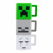 Šolja Paladone Minecraft - Set of 3 Stacking Mugs