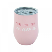 Potovalni kozarec s pokrovom You Got This Mama - 350ml - Pearhead