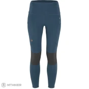 Fjällräven Abisko Trekking Pro ženske pajkice 7/8, indigo modra/železno siva (XXS)