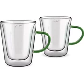 Lamart LT9118 2-delni set kozarcev Tea Vaso, 300ml, zelen