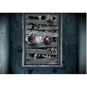 Guirca Dekoracija okna za noč čarovnic - Zombi