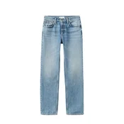 MANGO Kavbojke CAROLINE moder denim