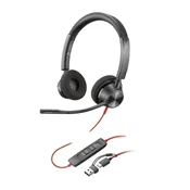 Poly Blackwire 3325 Stereo Microsoft Teams Certified USB-C Headset ( 8X222AA )