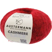 Austermann Cashmere Lace 98232-5 Red Pletilna preja