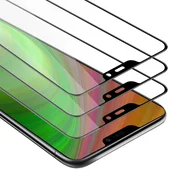 Cadorabo CADORABO Vivo Y85 - Zaščitna folija v transparentno s čarno - 3-pack Kaljeno steklo za zaščito zaslona s trdoto 9H in 3D dotikom, (20548362)