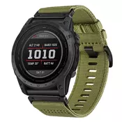 Silikonski pas Techsuit W070 za Garmin Fenix 3/3 HR/5X/5X Plus/6X/6X Pro/7X/7X Pro Solar - green dew
