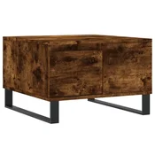 Vidaxl Klubska mizica 55x55x36,5 cm inženirski les