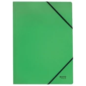 Leitz RECYCLE kartonske mape z gumico - A4, okolju prijazne, zelene, 1 kos