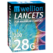 Wellion lancete 28G, 200kos