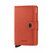 Usnjena denarnica Secrid Miniwallet Original Orange oranžna barva