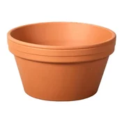 RONDO keramična terakota jardine d18x10cm