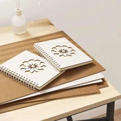 vidaXL Dekorativni paneli 12 pcs Bela 30 x 42 x 0.3 cm Konstruiran les