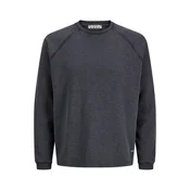 JACK & JONES Majica JCOGRAVITY pegasto črna