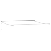 Sklopiva konstrukcija tende Bijeli 400 × 300 cm Aluminij