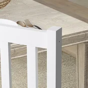 Homestar Set jedilnih stolov 2 kosa 475x385x99 cm bela