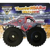 Monster Jam: Thunderroarus Unleashed! a Board Book with Wheels