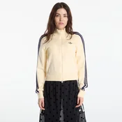 Pulover adidas Knitted Firebird Track Top Warm Vanilla/ Night Indigo L