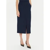 TWINSET Ravno krilo 242TP2153 Mornarsko modra Regular Fit