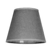 Duolla - Abažur za stolnu lampu SOFIA XS E14 precnik 18,5 cm siva