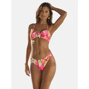 Lipsy Bikini hlačke neonsko zelena/svetlo roza