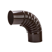 Dimno koleno za gasnu pec fi 85mm ( 11675 )