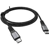 SWITCHEASY USB 2.0 Type C veza Crno 2m SW0031