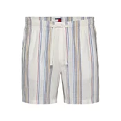 Tommy Jeans Hlače temno bež/svetlo modra/rdeča/bela