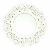 Fernity Izklesano ogledalo v beli barvi