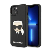 Karl Lagerfeld Etui Karl Lagerfeld 3D Rubber Karls Head za iPhone 14 Plus - črn