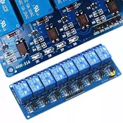 OEM 8-Kanalni Modul Releja – 12v, SPDT, Optična Izolacija | 137X57X19mm, 10a, 10Hz