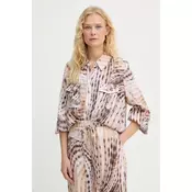 Guess Srajca W6GH22 W1789 Bež Regular Fit