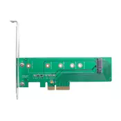 E-GREEN PCI Express M.2 (NGFF/SSD) na PCI Express SATA 4 x 3.0 Adapter